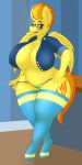  absurd_res anthro anthrofied big_breasts breasts clothing coatieyay equid equine female friendship_is_magic hasbro hi_res mammal my_little_pony nipple_outline overweight overweight_anthro overweight_female panties pegasus solo spitfire_(mlp) thick_thighs underwear wide_hips wings wonderbolts_(mlp) 