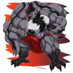  2020 4_toes absurd_res alternate_species anthro avian balls beak big_balls big_bulge big_muscles big_pecs big_penis black_nipples bulge chest_fur clothed clothing feet fierglief fur genitals hi_res huge_balls huge_bulge huge_muscles huge_pecs huge_penis hyper hyper_balls hyper_bulge hyper_genitalia hyper_muscles hyper_penis looking_at_viewer male multicolored_body multicolored_fur muscular muscular_anthro muscular_male nipples pecs penis plantigrade smile solo standing swaggy toes underwear underwear_only veiny_muscle 