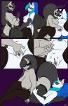  anthro anthrofied areola big_breasts breasts comic dekomaru duo equid female female/female friendship_is_magic genitals hasbro hi_res mammal mask my_little_pony nipples octavia_(mlp) pussy vinyl_scratch_(mlp) 