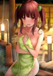  karu_(qqqtyann) naked nipples onsen tagme towel 