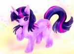  2014 blush cutie_mark equid equine female feral friendship_is_magic horn mammal my_little_pony purple_body simple_background smile solo tetetor-oort twilight_sparkle_(mlp) unicorn 