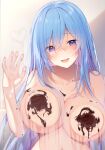  bathing cream emori_miku emori_miku_project miko_92 naked valentine 