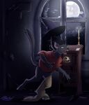 2025 anthro_to_feral atmospheric barefoot biped_to_quadruped black_body black_fur black_hair bone book bookshelf bottomless bottomwear bottomwear_down breasts_shrinking cabinet candle candlelight candlestick cheek_tuft clothed clothing cloud collared_shirt colored cute_fangs domestic_cat eyelashes facial_tuft falling falling_over fangs feet felid feline felis female flat_chested fluffy fluffy_tail full-length_portrait full_moon fur furniture hair hair_loss halloween hat hat_flying_off headgear headwear heart_nose heart_symbol hi_res holidays human_to_feral inner_ear_fluff khaki_pants light long_tail looking_forward losing_balance loss_of_dexterity mammal moon night open_mouth oversized_clothing pants pants_down partially_clothed polo_shirt portrait scared sequence shaded shirt short_hair shrinking shrinking_out_of_clothes size_transformation skull sky skyscape snout solo species_transformation spider_web tagme tail teeth tf-sential topwear transformation transformation_sequence tuft wardrobe_malfunction window witch_hat yelling yellow_eyes