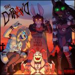 absurd_res album_cover anklet anthro arthur_(lapinbeau) bear black_body black_fur black_hair blonde_hair boots bovid bracelet braces candy caprine clothing collar cover crop_top curved_horn danica_(daniruu) dessert domestic_cat domestic_rabbit dress ear_piercing ear_ring eyewear felid feline felis fingerless_gloves fishnet_clothing fishnet_legwear flemish_giant floppy_ears food footwear fur garter_belt garter_straps glasses gloves glowing glowing_eyes goat green_sclera hair half-closed_eyes handwear harness hi_res horn jacket jewelry knife krista_blonde lagomorph leather leather_clothing leather_jacket leather_topwear legwear leporid lollipop mammal mask narrowed_eyes naughtyjester open_mouth open_smile oryctolagus piercing purple_body purple_fur purple_hair rabbit ring_piercing shirt shoes smile stockings studded_anklet studded_armlet studded_bracelet studded_jewelry studs tombstone tongue tongue_out topwear white_body white_fur william_(lapinbeau)