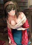  breasts karu_(qqqtyann) nipples no_bra sagisawa_fumika sweater the_idolm@ster the_idolm@ster_cinderella_girls 