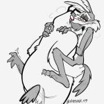 2025 3_toes anthro anus arm_tuft back_tuft black_ears blush bodily_fluids butt canid canine canis carrying_another cheek_tuft chest_tuft claws colored curling_toes digital_drawing_(artwork) digital_media_(artwork) domestic_dog duo elbow_tuft facial_tuft fangs feet floppy_ears foot_tuft fur glance greyscale grin grinning_at_viewer half-closed_eyes hand_on_another&#039;s_butt hand_on_butt heel_tuft herding_dog hi_res holding_another hug hugging_another humanoid_feet humanoid_heel knee_tuft leg_tuft lines_drawn looking_at_viewer looking_pleasured looney_tunes male male/male mammal monobutt monochrome motion_lines multicolored_body multicolored_fur narrowed_eyes overweight overweight_anthro overweight_male pastoral_dog pecs plantigrade ralph_e._wolf rear_view red_nose sam_sheepdog sheepdog shoulder_tuft signature sinsing_49 skinny skinny_anthro skinny_male slim slim_anthro slim_male smile smiling_at_viewer smirk smirking_at_viewer soles spread_anus spreading sweat tail tail_motion tailwag teeth toe_claws toes tuft two_tone_body two_tone_fur warner_brothers wide_hips wolf