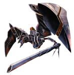  commentary_request core_fighter deraken gundam gundam_age gundam_legilis highres humanoid_robot legilis_core mecha mechanical_tail mechanical_wings mobile_suit no_humans non-humanoid_robot profile robot science_fiction solo tail tail_cannon transparent_background v-fin wings 
