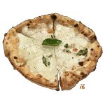  food food_focus garnish leaf no_humans original pastry pizza realistic simple_background still_life studiolg vegetable white_background 