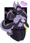  &lt;3 3_toes anthro big_breasts big_butt breasts butt choker dragon duo ender_dragon feet female female/female heart_choker heart_panties holding_person horn hugging_breasts jean? jewelry lagomorph larger_female leporid mammal minecraft necklace purple_sclera rabbit size_difference small_wings smaller_female thick_tail thick_thighs toes unknown_artist video_games wings 