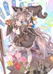  animal_ears hatorisougo tagme thighhighs witch 