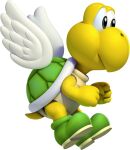 3d_(artwork) alpha_channel ambiguous_gender anthro boots clothing digital_media_(artwork) feathered_wings feathers fist footwear full-length_portrait green_boots green_clothing green_footwear green_shell hi_res koopa koopa_paratroopa koopa_troopa looking_to_right mario_bros new_super_mario_bros._u nintendo official_art portrait scalie shell shoes simple_background solo tail transparent_background unknown_artist white_wings wings