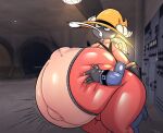  abdominal_bulge bodily_fluids bulge clothed clothing cum cum_from_mouth cum_in_mouth cum_inflation cum_inside cum_through duo genital_fluids gloves handwear hat headgear headwear hi_res horn human humanoid inflation latex_gloves male male/male mammal pyro_(team_fortress_2) rubber rubber_suit size_difference small_dom_big_sub team_fortress_2 thick_thighs trashdrawy valve video_games 