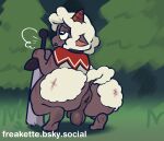 2025 2_horns anthro anus balls big_anus big_butt black_eyes blush blush_lines bovid breath brown_horn butt capelet capelet_only caprine clothing crouching cult_of_the_lamb domestic_sheep evergreen_tree flaccid freakette fur genitals grass grey_anus grey_balls grey_body grey_ears grey_penis grey_skin half-closed_eyes hi_res holding_melee_weapon holding_object holding_sword holding_weapon horn huge_butt lamb_(cult_of_the_lamb) male male_anthro mammal massive_monster_(studio) melee_weapon mostly_nude mostly_nude_anthro mostly_nude_male narrowed_eyes nature open_mouth outside penis pine_tree plant red_capelet red_clothing scratches sheep short_horn small_horn solo sword tail teeth text tree url weapon white_body white_fur white_tail wool_(fur)
