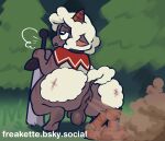 2025 2_horns anthro anus balls big_anus big_butt black_eyes blush blush_lines bovid breath brown_fart_cloud brown_horn butt capelet capelet_only caprine clothing crouching cult_of_the_lamb domestic_sheep evergreen_tree fart fart_cloud feces feces_pile flaccid freakette fur genitals grass grey_anus grey_balls grey_body grey_ears grey_penis grey_skin half-closed_eyes hi_res holding_melee_weapon holding_object holding_sword holding_weapon horn huge_butt lamb_(cult_of_the_lamb) male male_anthro male_farting mammal massive_monster_(studio) melee_weapon mostly_nude mostly_nude_anthro mostly_nude_male narrowed_eyes nature open_mouth outside penis pine_tree plant red_capelet red_clothing scratches sheep short_horn small_horn solo sword tail teeth text tree url weapon white_body white_fur white_tail wool_(fur)