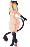 anthro big_butt butt chisana digital_media_(artwork) felid feline fur hi_res male mammal masuda_(hipcat) multicolored_body multicolored_fur nintendo persian_(pok&eacute;mon) pok&eacute;mon pok&eacute;mon_(species) simple_background solo thick_thighs two_tone_body video_games wide_hips 