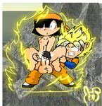  dragon_ball dragon_ball_gt pan perverted_bunny son_goku 