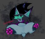 absurd_res biped blush clothing fluffy fluffy_tail fur hair hi_res hoodie league_of_legends paws riot_games shadow sushilegion tail tencent topwear vex_(league_of_legends) yordle