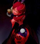 2_antennae 3d_(artwork) 5_fingers 777bronzestar accessory back_tattoo beverage blender_(artwork) bow_tie braided_hair bunny_costume butt butt_tattoo clothed clothed_female clothing costume digital_media_(artwork) dota eyelashes facial_tattoo fairy fake_bunny_tail fake_ears fake_rabbit_ears fake_tail female fingers hair hi_res humanoid insect_wings leg_tattoo leotard long_ears looking_at_viewer looking_back mireska_sunbreeze_the_dark_willow pigtails pink_body pink_hair purple_clothing purple_leotard red_eyes simple_background smile smiling_at_viewer solo tattoo thick_thighs toned_female topwear twin_braids valve valve_corporation winged_humanoid wings yellow_sclera