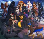 anal anal_penetration animal_genitalia animal_penis anthro anus balls black_balls black_body black_claws black_fur black_nose black_tail black_tail_tip blue_eyes blue_tail bodily_fluids brown_body brown_fur brown_tail canid canine canine_genitalia canine_penis canis claws cum cum_drip dipstick_tail domestic_dog dripping eyes_closed fox fur genital_fluids genitals german_shepherd grey_body grey_eyes grey_fur grey_tail group group_sex herding_dog hi_res kinsheph knot knotted_penis male male/male mammal markings mythological_canine mythological_creature mythology orange_eyes orgy pastoral_dog penetration penis penis_tip precum purple_eyes purple_penis red_eyes red_fox red_wolf sex sheath shiba_inu spitz tail tail_markings teeth tongue tongue_out true_fox werecanid werecanine werecreature werewolf white_balls white_body white_fur wolf yellow_body yellow_eyes yellow_fur yellow_tail