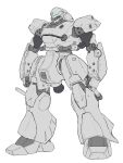  absurdres cable color_variation commentary_request gundam gundam_0080 highres hizumi_ms kampfer_(mobile_suit) mecha mecha_focus mobile_suit no_humans original redesign robot science_fiction white_background zeon 