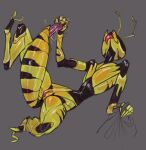 anal anal_masturbation anal_penetration anthro arthropod claws exoskeleton female finger_claws flat_chested genitals grabbing_sheets hymenopteran insect insert mandibles masturbation non-mammal_vulva penetration sex_toy small_waist solo sun_bug tail_anus toe_claws tongue tongue_out vulva wasp wasp_girl_(sun_bug) wasp_waist yellow_body