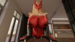 16:9 3d_(artwork) abs anthro areola avian bathroom bedroom big_breasts bird black_areola black_nipples blaziken blue_eyes breasts claws cowgirl_position dark_areola digital_media_(artwork) dominant dominant_female duo eye_contact female female_anthro female_on_top first_person_view from_front_position generation_3_pokemon genitals godfistart hair hand_on_chest hi_res huge_breasts huge_thighs human humanoid interspecies long_hair looking_at_another looking_at_viewer male male/female male_penetrating male_pov mammal muscular muscular_female nintendo nipples on_bottom on_top outside penetration pokemon pokemon_(species) pokephilia red_body red_vulva sex smile smirk thick_thighs vaginal vaginal_penetration vulva watermark wet widescreen window