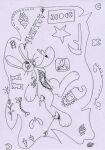 absurd_res anthro bodily_fluids carrot chainsaw female feral food gore gore_focus hi_res iris_krane knife lung melee_weapon moon organs plant polearm power_tool scythe solo star tears teeth text tools turnip vegetable weapon