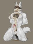 abs accessory anal anal_beads anal_beads_in_ass anal_penetration anthro athletic balls bdsm blindfold bodily_fluids body canid canine canis cock_ring domestic_dog ejaculation foreskin genital_fluids genitals hands_behind_back hi_res humanoid_genitalia humanoid_penis jewelry kneeling male mammal object_in_ass penetration penis penis_accessory penis_jewelry retracted_foreskin sex_toy sex_toy_in_ass sex_toy_insertion sign signature simple_background sinarbis solo stuff_gag three-quarter_view urine urine_on_body urine_on_face vein veiny_penis wearing_sign white white_body 