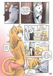  anthro canid canine canis domestic_cat duo english_text felid feline felis female hi_res male male/female mammal roxyhana text wolf 