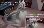  anthro big_breasts big_butt bodily_fluids breasts butt canid canid_demon canine collar cross-eyed demon digging_into_butt english_description english_text female grey_nipples hellaverse hellhound helluva_boss hi_res huge_breasts huge_butt huge_thighs looking_pleasured loona_(aeridiccore) loona_(helluva_boss) mammal moan mr.bootylover musk musk_cloud musk_drunk musky_armpit musky_body musky_breasts musky_butt musky_feet mythological_canine mythological_creature mythology nipples onomatopoeia overweight overweight_female profanity scratching_butt slightly_chubby slightly_chubby_female smelly sniffing sniffing_hand solo sound_effects spiked_collar spikes sweat sweaty_body sweaty_breasts sweaty_butt sweaty_face sweaty_legs sweaty_thighs text thick_thighs tongue tongue_out 