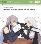  5girls absurdres ak-12_(girls'_frontline) ak-15_(girls'_frontline) alva_(girls'_frontline_2) an-94_(girls'_frontline) angelia_(girls'_frontline) artificial_eye braid defy_(girls'_frontline) duplicate girls'_frontline glowing_pupils grey_hair hair_over_one_eye half_up_braid highres mechanical_eyes multiple_girls rpk-16_(girls'_frontline) single_mechanical_eye tactical_clothes voymastina_(girls'_frontline_2) white_background white_hair zanqi 