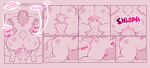 anal anal_vore big_breasts breasts clenching comic cuck demon english_text female female_prey funkspunky group group_sex hi_res incubis male male_pred male_prey musclegut muscular oral rimming sex size_difference tail text thick_tail threesome virgil vore wife