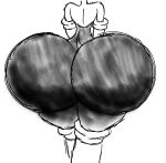  2026 anthro armwear bat big_butt black_and_white black_bodysuit black_clothing black_skinsuit black_tail bodysuit butt clothing digital_media_(artwork) elbow_gloves female footwear gloves handwear hi_res huge_butt hyper hyper_butt mammal monochrome rear_view rouge_the_bat scut_tail sega shaded shoes short_tail simple_background sketch skinsuit solo sonic_the_hedgehog_(series) sonicdude645 tail thick_thighs tight_clothing white_armwear white_background white_body white_clothing white_elbow_gloves white_footwear white_gloves white_handwear white_shoes 