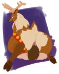 abstract_background actionbastardvirginblstr antlers anus bell bestiality big_butt brown_body brown_fur brown_hair butt cloven_hooves colored deer digital_media_(artwork) dominant dominant_female dominant_feral eyelashes faceless_character faceless_human faceless_male facesitting female female_facesitting_male female_feral female_on_top feral feral_on_top fur green_eyes hair hi_res hooves horn human human_on_feral interspecies light_body light_skin looking_at_another looking_at_partner looking_back looking_back_at_another looking_back_at_partner lying male male_human mammal new_world_deer on_back on_top open_mouth reindeer short_tail simple_background sitting sitting_on_another submissive submissive_human submissive_male tail tan_body tan_fur unguligrade