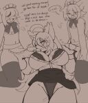 age_difference anthro balls big_balls big_breasts big_penis blush bodily_fluids bottomwear breasts cali_(nastycalamari) canid canine cleavage clothed clothing dialogue digital_media_(artwork) dripping erection eyelashes eyewear fellatio female femboy fennec_fox fox fur genital_fluids genitals glasses group hachi_(hachikxma) hachikxma hair handjob hi_res huge_balls huge_penis josou_seme kneeling leaking_precum legwear lying maid_apron maid_collar maid_headdress male male/female male_penetrating mammal masturbation mature_anthro mature_female nude on_back open_mouth oral oral_penetration panties penetration penile penis penis_size_difference precum precum_drip raccoon_dog raised_bottomwear raised_clothing raised_skirt sex size_difference skirt smile speech_bubble steam sweat sweatdrop sweaty_breasts sweaty_genitalia tanuki text tongue topwear tori_(nastycalamari) trio true_fox underwear vaginal_fluids wet