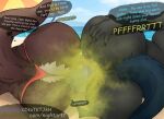 absurd_res anal anthro beach beastars blizzard_entertainment butt canid canine canis disney dominant dominant_female english_text facesitting fart fart_cloud fart_fetish fart_sniffing farting_in_mouth farting_on_another farting_on_face female female/female forced group hi_res judy_hopps juno_(beastars) mammal mythological_canine mythological_creature mythology nala_(nightartf) nightartf oral rimming sex sitting sitting_on_another smelly sniffing snout snout_fuck sound_effects text trio warcraft werecanid werecanine werecreature werewolf wolf worgen zootopia