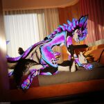 1:1 3d_(artwork) 4k absurd_res animal_genitalia animal_penis anthro anthro_on_anthro balls bed bedroom bedroom_sex biped black_body black_fur blender_(artwork) blender_cycles_(artwork) blue_body blue_fur bodily_fluids canid canine canine_genitalia canine_penis canis claws clothing cum cum_drip cum_dripping_from_penis cum_on_penis depth_of_field digital_media_(artwork) dominant dragonplayer dripping duo erection fox frottage fur furniture genital_fluids genitals godistheduck golden_body grey_body grey_fur hair hand_on_bed hand_on_penis hi_res inside kneeling kneeling_on_bed knot legwear lupicane lying lying_on_bed male male/male mammal masturbation moan multicolored_body nude on_bed open_mouth orgasm paws penile penis penis_grab penises_touching pink_body pink_fur reflection rexouium riding sex slim slim_anthro slim_male slim_sub smile submissive submissive_male tail white_body white_fur yellow_body yellow_fur