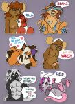  6_breasts abe_(abe.) american_opossum anthro antlers anus areola aurora_otter blush breasts canid canine claws deer dialogue eyewear female fhashe fluffy fluffy_tail fox genitals girlnani_(nanimoose) goggles group gynomorph hi_res horn intersex invalid_tag lying male mammal marsupial mephitid moose motorboating multi_breast mustelid nanimoose nanimoose_(character) new_world_deer nipples nude on_back otter paws plantigrade rodent sciurid skunk tail tree_squirrel vulva 