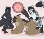  absurd_res anal anal_penetration animal_genitalia anthro balls bodily_fluids brown_body brown_fur brutus_(pixie_and_brutus) butt canid canine canine_genitalia canis cum cum_inside digital_media_(artwork) domestic_dog ejaculation erection felid fellatio fur genital_fluids genitals german_shepherd group group_sex herding_dog hi_res humanoid_genitalia impregnation internal joalmidon looking_pleasured male male/male male_penetrated male_penetrating mammal monty_greymane muscular muscular_male nude oral oral_penetration orgasm pantherine pastoral_dog penetration penile penis pixie_and_brutus sex simple_background size_difference snow_leopard sperm_cell spitroast tail tail_grab threesome tongue trio wolf 