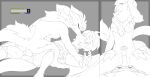  2026 absurd_res anthro anus armor balls black_and_white bodily_fluids breasts claws clothing cowgirl_position cum cum_in_vagina cum_inside detailed dominant dominant_female dragon duo ejaculation eyes_closed female female_on_top female_penetrated from_front_position fur genital_fluids genitals hair hi_res horn human impregnation kayasamix kissing line_art logo male male/female male_on_bottom male_penetrating mammal monochrome mythological_creature mythological_scalie mythology nipples on_bottom on_top penetration penis reptile scalie sex short_hair smile spread_legs spread_vulva spread_wings spreading submissive submissive_male sum_inside tail text toony traditional_media_(artwork) vaginal vaginal_penetration vulva wings 