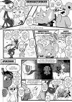  2025 8_panel_comic absol absurd_res angry anthro big_breasts big_butt biped black_body black_fur black_text bodily_fluids bow_ribbon breasts butt claws closed_smile comic dialogue eeveelution ellipsis english_text exclamation_point eyebrows eyelashes eyes_closed eyewear featureless_breasts female feral fingers forehead_gem fur gem generation_2_pokemon generation_3_pokemon generation_4_pokemon generation_5_pokemon generation_6_pokemon generation_8_pokemon glasses greninja group hair handkerchief heart_pupils heart_symbol heavenlyproductions hi_res horn human kerchief male mammal monochrome motion_lines mouth_closed nintendo open_mouth open_smile oshawott paws pokemon pokemon_(species) pose pupils quadruped question_mark raboot saliva scorbunny sharp_teeth shinx smile sparkles speech_bubble standing sylveon tail talking_to_another tears teddiursa teeth text tongue tongue_out white_body white_fur white_pupils white_sclera zorua 