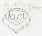  devz felid lion machine mammal pantherine pencil_(disambiguation) protogen sketch traditional_media_(artwork) 