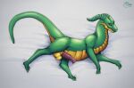  2020 animal_genitalia animal_penis balls bed claws curved_horn dragon equine_penis feral flared_penis furniture genitals green_body green_horn green_scales hi_res horn lying male maxydont medial_ring multicolored_body multicolored_scales on_bed on_side penis pink_penis scales scalie sheath signature solo spikes toe_claws two_tone_body two_tone_scales vein veiny_penis white_claws yellow_balls yellow_body yellow_eyes yellow_scales yellow_sheath yellow_spikes 