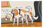 animal_genitalia animal_penis belfort_(belfort_and_lupin) belfort_and_lupin blush canid canine canine_genitalia canine_penis canis collar curtains dialogue diane_(belfort_and_lupin) doggystyle domestic_dog duo erection female female_penetrated feral feral_on_feral feral_penetrated feral_penetrating feral_penetrating_feral french french_text from_behind_position fur genitals grip incest_(lore) inside intraspecies knot knotted_penis male male/female male_penetrating male_penetrating_female mammal markings mother_(lore) motion_lines mounting parent_(lore) penetration penile penile_penetration penis photo quadruped royalty sex simple_background son_(lore) spots spotted_body text thediamonddustt vaginal vaginal_penetration white_body white_fur