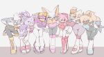 absurd_res alternate_costume amy_rose anthro armwear avian bat bedroom_eyes big_breasts big_butt bird blaze_the_cat blue_eyeshadow blush bodysuit boots breasts brown_breasts butt canid canine canis claws cleavage clothed clothing domestic_cat drakeinflates elbow_gloves eulipotyphlan eyeshadow eyewear eyewear_on_head felid feline felis female flat_chested flustered footwear forehead_gem gem glistening glistening_breasts glistening_eyeshadow gloves group hair hair_over_eye hands_behind_back hands_behind_head handwear heart_symbol hedgehog hi_res high_heeled_boots high_heels hirundinid idw_publishing jewelry lagomorph leaning leaning_forward legwear lemur leporid lips lipstick looking_at_viewer makeup mammal medium_breasts membrane_(anatomy) membranous_wings mole_under_eye narrowed_eyes necklace on_one_leg one_eye_closed oscine passerine pink_eyeshadow primate purple_breasts rabbit raised_leg ring-tailed_lemur rouge_costume rouge_the_bat seductive sega shoes skinsuit smile smiling_at_viewer sonic_riders sonic_the_hedgehog_(comics) sonic_the_hedgehog_(idw) sonic_the_hedgehog_(series) standing strepsirrhine sunglasses sunglasses_on_head swallow_(bird) tangle_the_lemur thick_bottom_lip thick_thighs thigh_boots thigh_highs tight_clothing vanilla_the_rabbit wave_the_swallow wearing_sunglasses whisper_the_wolf wide_eyed wide_hips wings wink winking_at_viewer wolf yellow_eyeshadow