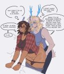 2026 abuse anal anal_fingering annoyed anthro antlers arm_tuft big_breasts black_bottomwear black_clothing black_crop_top black_pants black_shirt black_thong black_topwear black_underwear blonde_hair blue_antlers blue_eyes blue_inner_ear blue_lipstick blue_nose blush bodily_fluids bottomwear bottomwear_down bracelet breasts brown_body brown_fur brown_hair brown_lips brown_vulva carol_holiday cartoon_freckles choker clenched_teeth clitoris clothed clothed_female clothing crop_top daughter_(lore) december_holiday deer deltarune dialogue distressed duo ear_piercing elbow_tuft ellipsis emanata english_text eyeliner facial_piercing female female/female fingering fist floppy_ears freckled_face freckles frown fur furgonomic_piercing furgonomics furrowed_eyebrows gem genitals hair hair_over_eye half-closed_eyes hi_res horn humanoid_hands incest_(lore) inner_monologue jewelry leaning leaning_forward leaning_on_table lip_piercing lip_ring lips lipstick makeup mammal mascara mature_anthro mature_female medium_breasts medium_hair moan mother_(lore) mother_and_child_(lore) mother_and_daughter_(lore) narrowed_eyes navel necklace new_world_deer pants pants_down parent_(lore) parent_and_child_(lore) parent_and_daughter_(lore) partially_clothed partially_clothed_female pattern_clothing pattern_topwear pearl_(gem) pearl_bracelet pearl_ear_ring pearl_necklace piercing plaid plaid_clothing plaid_topwear pubes questionable_consent reindeer ring_piercing scowl scribble_eyes scut_tail shirt short_tail snout speech_bubble stuttering tail tank_top tears teeth text thinking thong thought_bubble topwear tremble_spikes tuft undertale_(series) underwear underwear_down vulva wolfertinger wrinkles