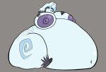 anthro babas belly big_belly bovid breasts bryandblazar butt caprine female huge_belly hyper hyper_belly kindred_(lol) lamb_(lol) league_of_legends mammal overweight riot_games sheep solo tencent