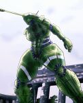 anthro armor armored_body armored_vehicle battle breasts digital_media_(artwork) female fighting_pose green_body gun hi_res humanoid is-2 living_machine living_tank living_vehicle machine machine_gun mantrinrus mecha mechanical_arm mechanical_leg military military_vehicle pose ranged_weapon red_star robot robot_humanoid russian soviet_union tank_(vehicle) thick_thighs vehicle weapon wheel wide_hips world_war_2