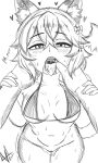 2026 accessory after_oral animal_humanoid aroused asking_for_more bedroom_eyes blush blush_lines bodily_fluids bottomless bra bra_only breasts canid canid_humanoid canine canine_humanoid clothed clothing dialogue dipstick_tail dripping duo eivor_(artist) english_text fangs female female_focus female_humanoid first_person_view fish_hooking flower flower_in_hair fox_humanoid genital_fluids genitals greyscale hair hair_accessory heart_eyes heart_symbol holding_wrist human human_on_humanoid human_pov humanoid humanoid_focus inner_ear_fluff interspecies looking_at_viewer male male/female male_human male_pov mammal mammal_humanoid markings medium_breasts monochrome narrowed_eyes open_mouth plant pov_hands presenting_mouth saliva saliva_drip saliva_on_tongue saliva_string seductive senko-san sewayaki_kitsune_no_senko-san shaking signature simple_background sketch standing sweat tail tail_markings talking_to_viewer teeth text tongue tongue_out trembling tuft underwear underwear_only vaginal_fluids vaginal_fluids_on_leg vulva white_background wide_hips