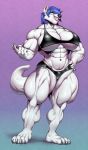  anthro cassandra_(fighting_joe) female muscular muscular_anthro muscular_female solo sxfpantera 